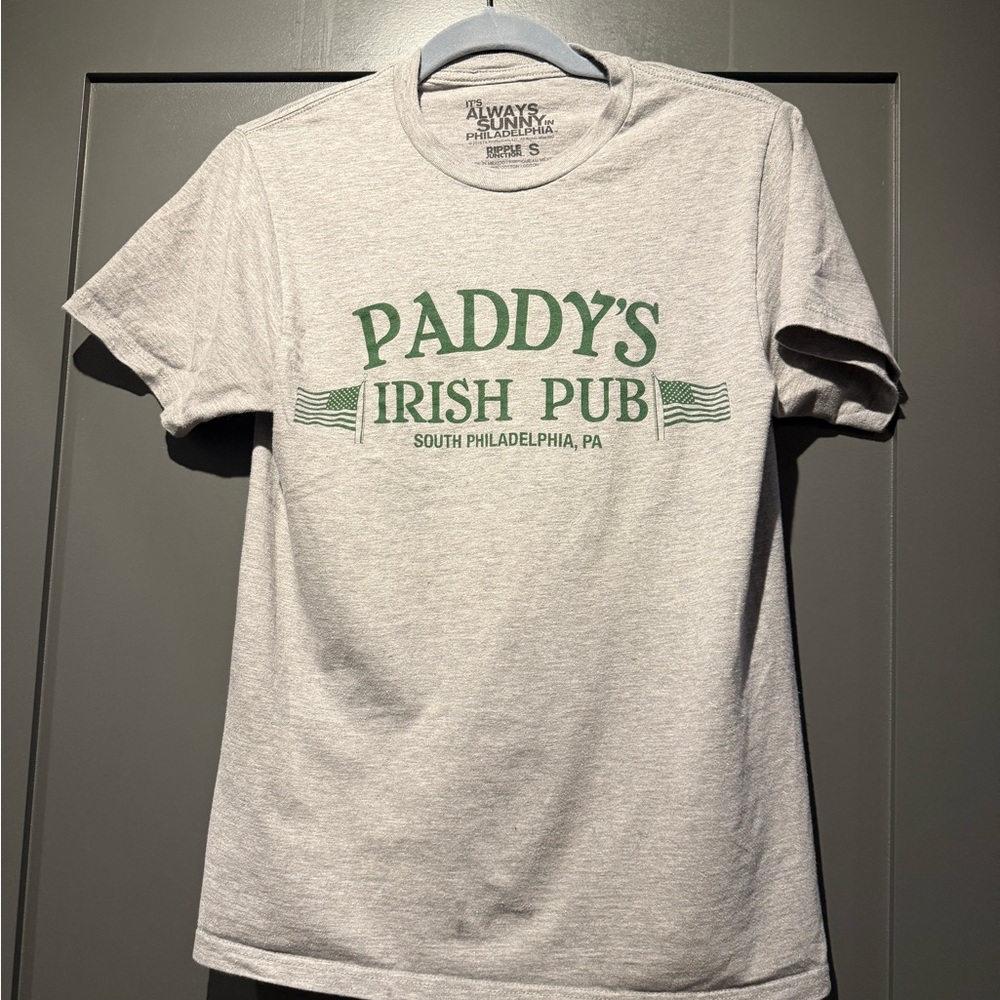 Paddy's Pub 
It's Always Sunny T-shirt 
Ripple Junction Gray